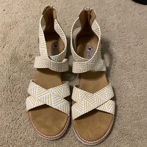 Bobs from Sketchers-Memory Foam Sandals